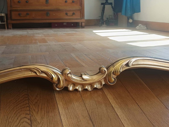 Image 1 of Large Louis XV style giltwood mirror, 166cm