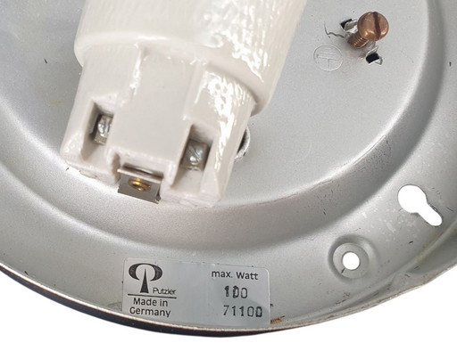 2240 Lampada da soffitto in vetro vintage anni '60