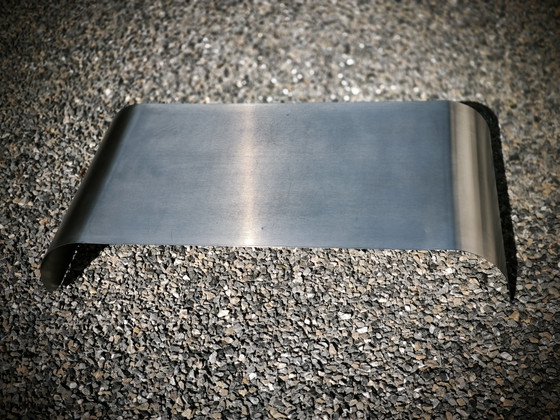 Salontafel van metaalblad van A. Guibson, Frankrijk – Metal (photo 3 of 7)