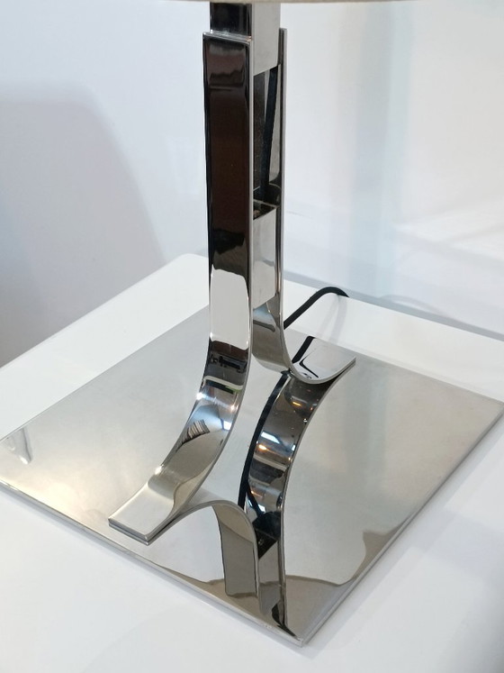 Bedeutende Bach-Lampe von F. Correa und A. Mila für Santa & Cole, 1970er Jahre – Tischlampen, Metal (photo 4 of 14)