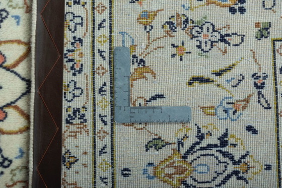 Image 1 of Elégant tapis d'Orient Kashan noué à la main en liège - 290 x 200 cm