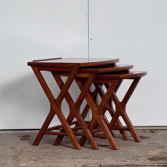 Image 1 of Tavolini in teak, anni '60 — Design di metà secolo