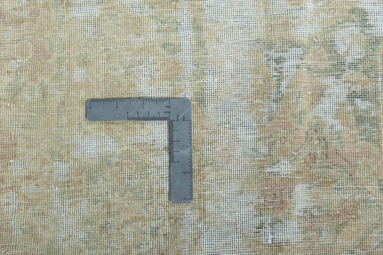 Image 1 of Handgeknoopt Vintage Royal vloerkleed - 379 x 304 cm - Fijne pastelkleuren