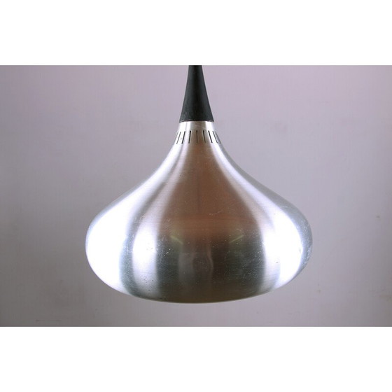 Image 1 of Lampada a sospensione vintage "Orient" in metallo cromato di Jo Hammerborg per Fog et Morup, Danimarca 1960