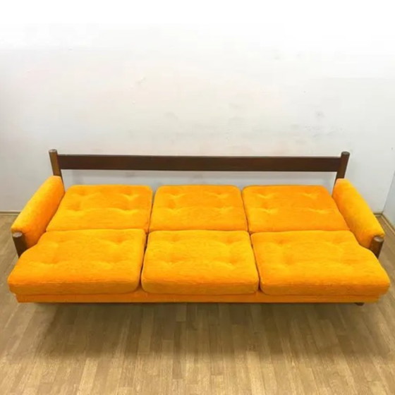 Image 1 of Mid-Century Retro Vintage Czech Seating Set (Armchairs & Sofa), 1970s