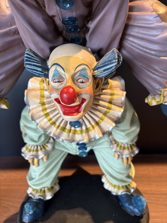 Image 1 of Vintage Clown Statue 1990s (Design Jun Asilo)