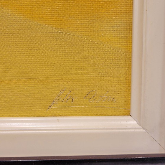 Image 1 of “Castiliaans landschap”, Félix Antonio González, 1980 - Valladolid, Spanje