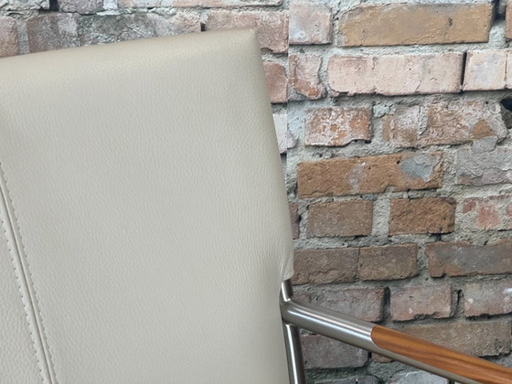 Bert Plantagie Class - Ivoor Leer | Dutch Design – Fauteuils, Leather, Metal (photo 9 of 17)