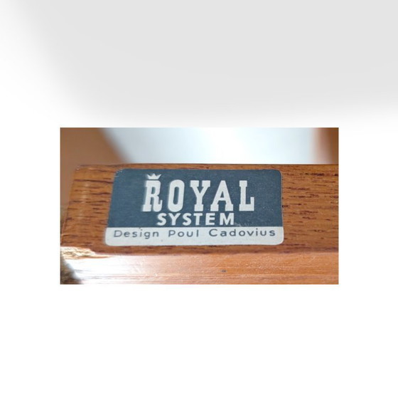 Image 1 of Original Midcentury Poul Cadovius Wandregal Royal Cado 1960 Teak5