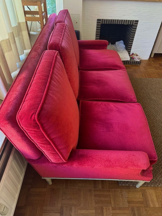 Image 1 of Poltrona vintage in velluto unica – pezzo d'arredamento di grande impatto / elemento d'arredo esclusivo
