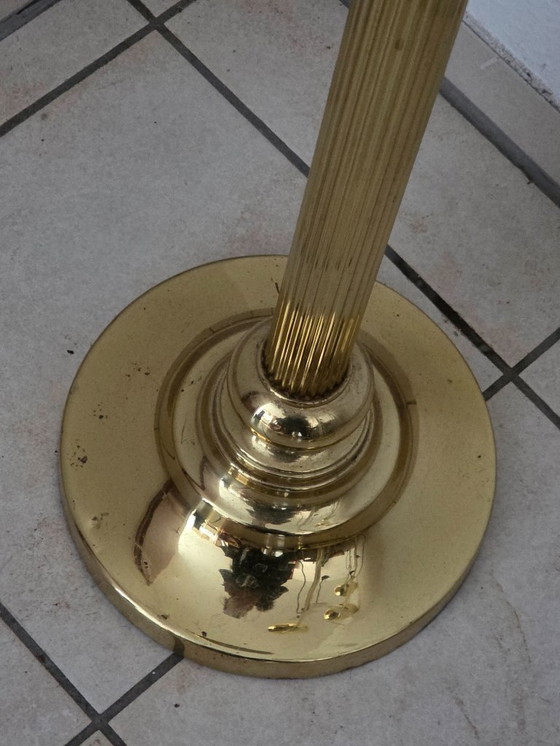 Image 1 of Vintage 3 x Wardrobe Clothes Rack Brass Plant Stand Gold