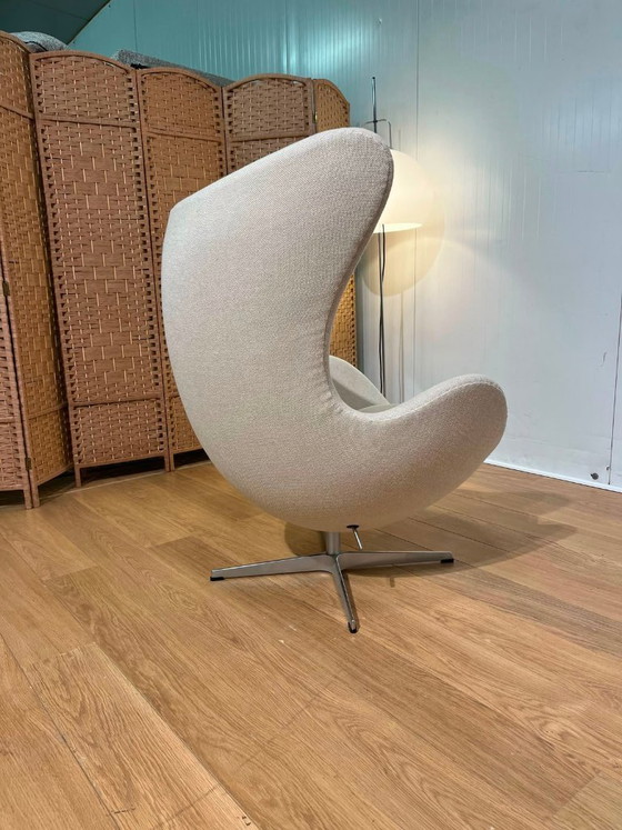Image 1 of Fritz Hansen Egg Chair Fauteuil Nieuwstaat + Certificaat