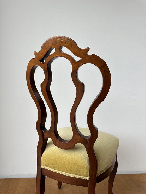 Image 1 of 6x Vintage eetkamerstoelen