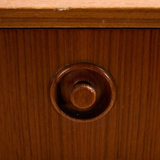 Image 1 of MK10127 Cómoda de teca con seis cajones