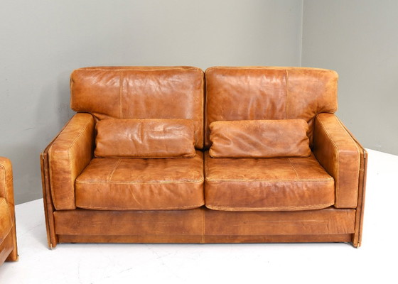 Petit canapé « Arcon » de Baxter, par Marco Milisich – Italie, années 1970 – Canapés 2 places, Leather (photo 5 of 16)