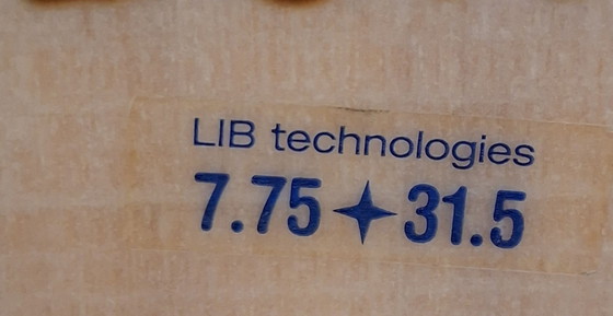"Vintage Collectors" Lib Tech Skateboard Deck Y2K ERA – Wall decoration, Fiberglass, Wood (photo 8 of 9)