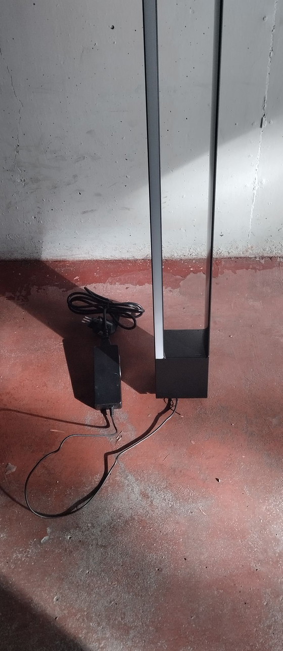 Nemo Tru model Vloerlamp, Vloerlampen, Aluminium, Kunststof, Zwart (foto 3 van 5)