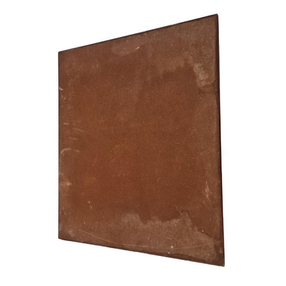 Image 1 of Vintage French glass plate, Venetian style, 1950s