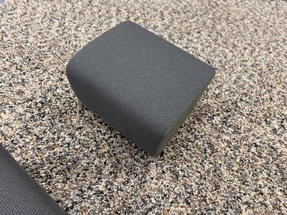 Image 1 of Leolux Scylla Fauteuil Hoge Rug Tiempo stof met poef