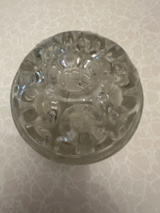 Molded Glass Flower Frog - 19 Holes 1950s – Vases (photo 4 of 13)