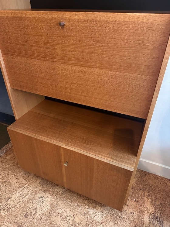 Vintage Van Den Berghe-Pauvers Secretaressebureau / Kast – Belgisch Design – Van Den Berghe Pauvers (photo 5 of 6)
