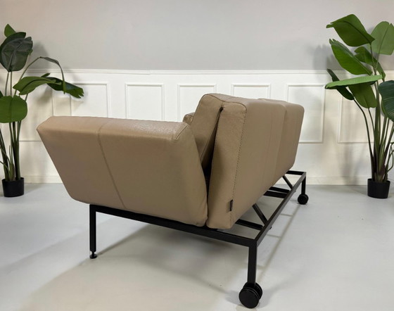 Image 1 of Brühl Roro Soft Sofa juego de cuero sofá cama pieza de exposición