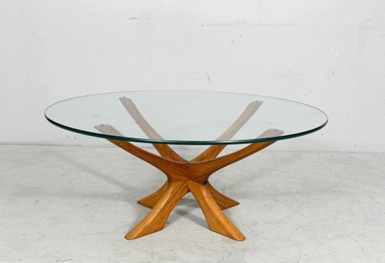 Image 1 of ILLUM WIKKELSØ. voor Niels Eilersen Salontafel/dressoir Model T118 - Denemarken, jaren 70