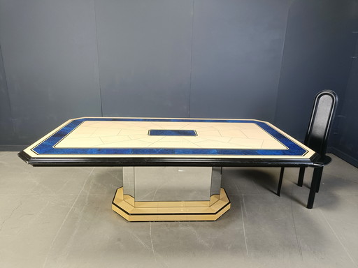 Vintage Lacquered Dining Table, 1970s