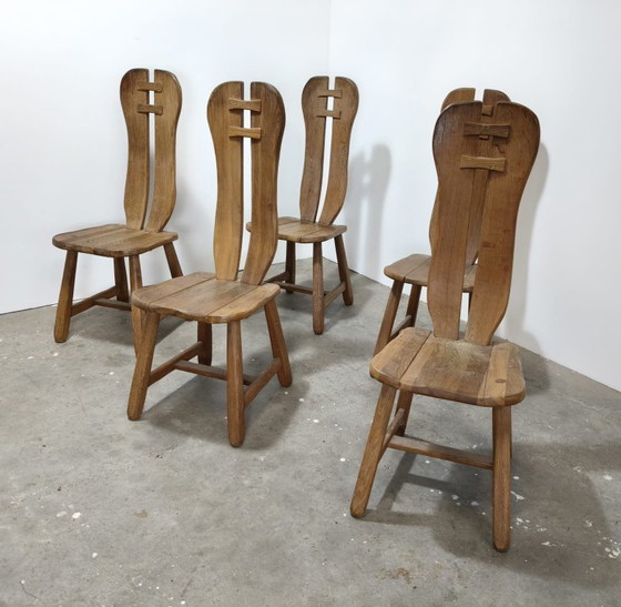 Image 1 of De Puydt eetkamerstoelen