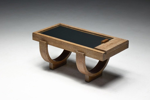 Coffee Table by Guillerme et Chambron, France, Mid-20th Century