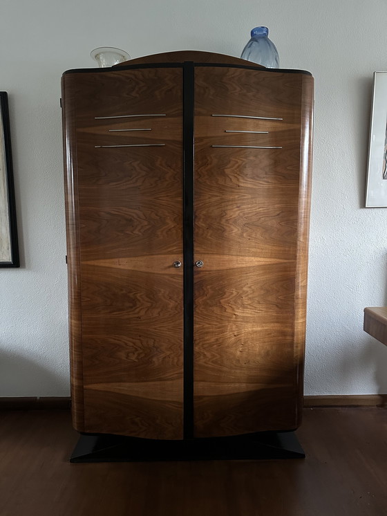 Image 1 of Houten art deco servieskast