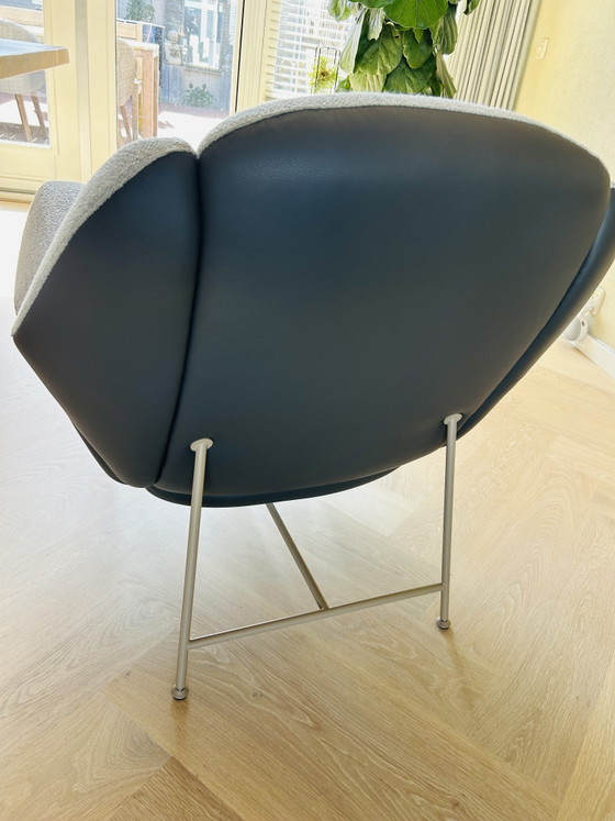Image 1 of Leolux fauteuil Aton plus Leolux poef Anton