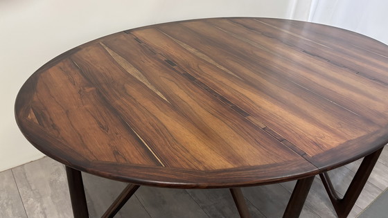 Image 1 of Table de salle à manger exclusive en palissandre Niels Koefoed