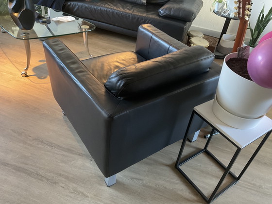 Image 1 of Twee leren fauteuils van Leather World