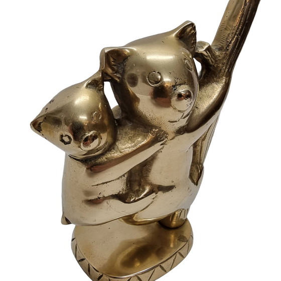 Image 1 of Statua di koala in ottone vintage