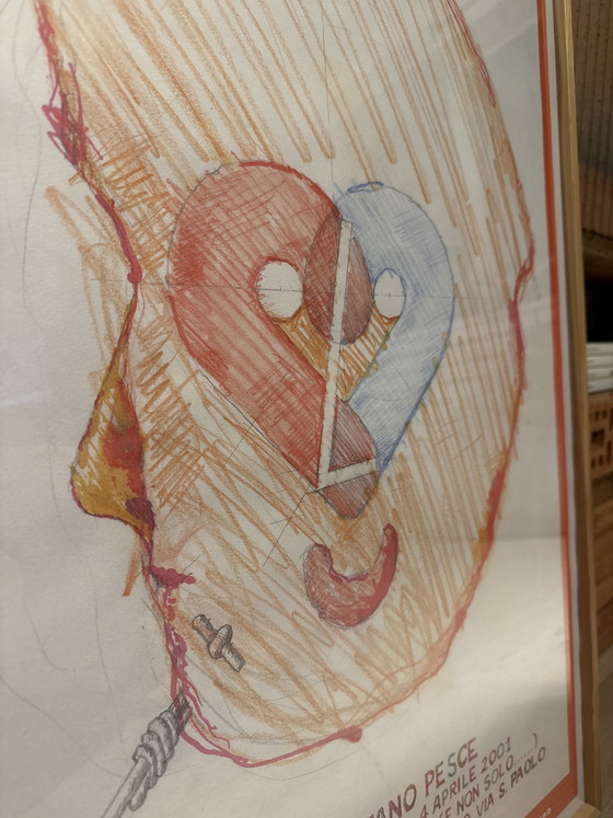 Image 1 of Affiche originale de l'exposition Gaetano Pesce