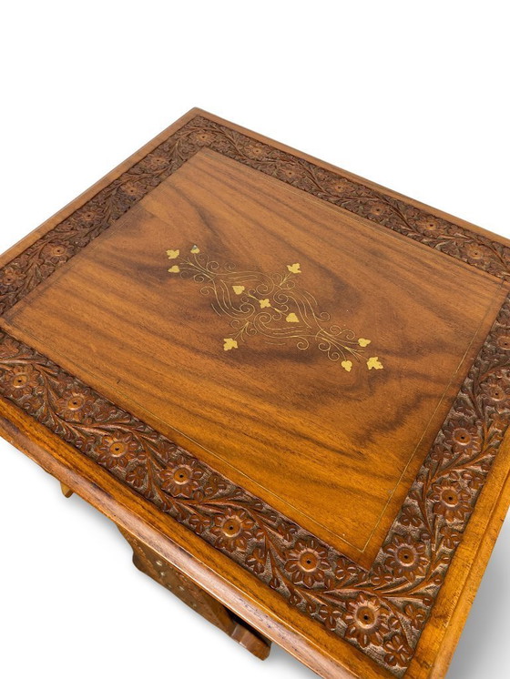 Image 1 of Porte-revues en bois dans le style d'Edward J. Wormley, Circa 1950