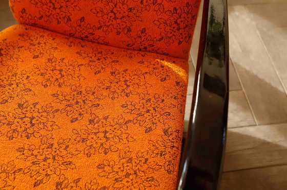 Image 1 of Functionalistische fauteuil C van Jindřich Halabala – Originele bekleding