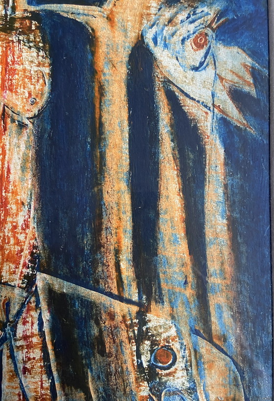 Image 1 of Rajne Dangova pastel / tiza en marco