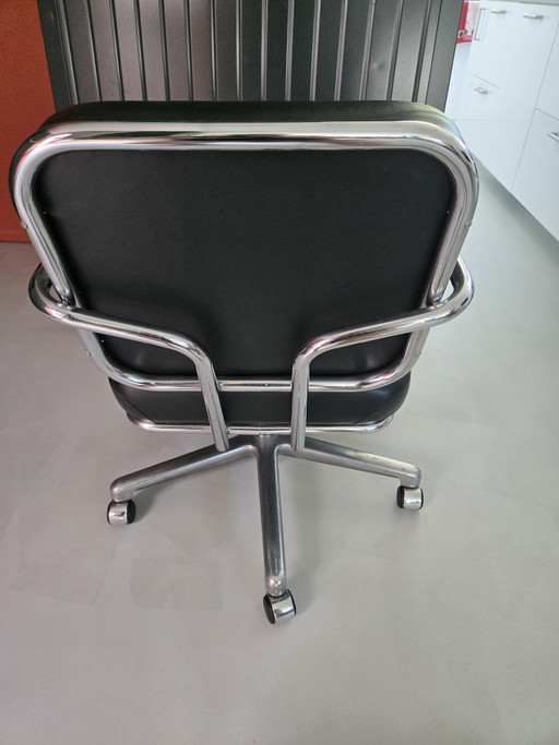 Sedia da ufficio di design in pelle