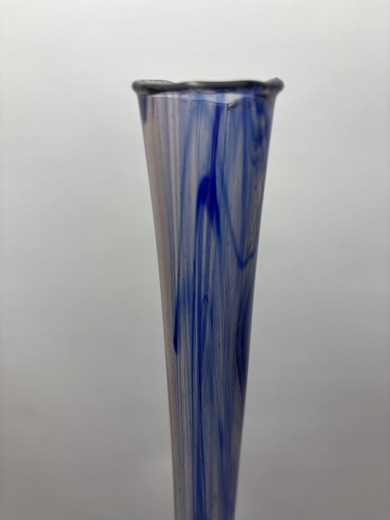 Image 1 of Mundgeblasene französische Vase – Verrerie de St. Just (1950-