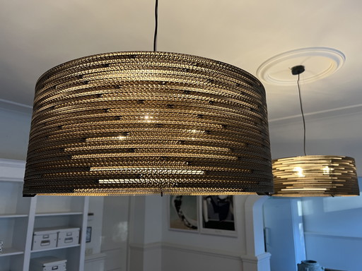 Lampes suspendues tambour Graypants (2 pièces)