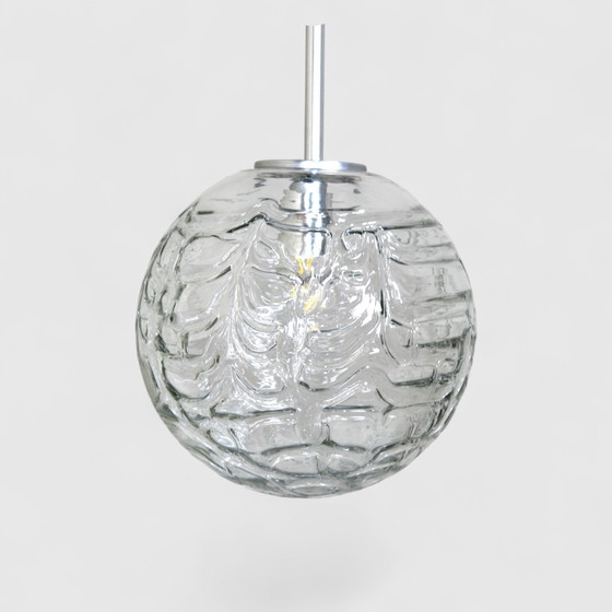 Image 1 of Lampe boule vintage, Globe - Doria, Transparent