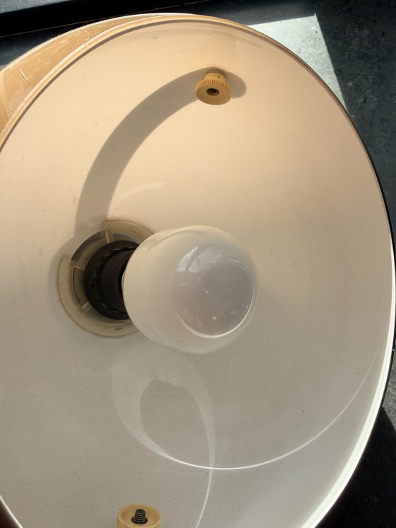 Lampada vintage design Dijkstra Space Age, Dijkstra Lampen, Applique, Metallo, Cromo, Beige (foto 5 di 10)