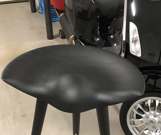 Image 1 of Barhocker schwarz/messingfarben Audo Copenhagen