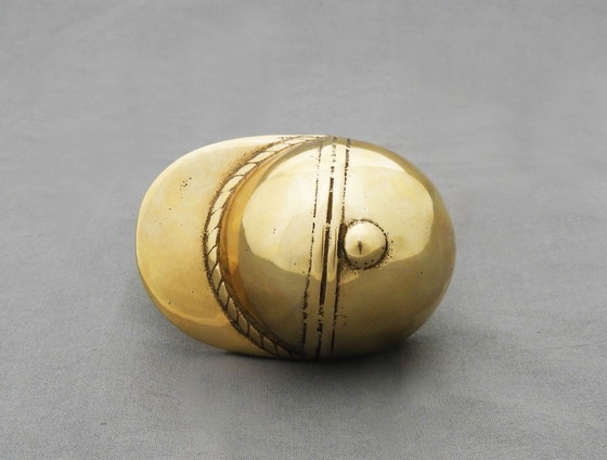 Image 1 of  Gucci Style Brass Bottle Opener, Jockey's Cap, Italy, circa 1970