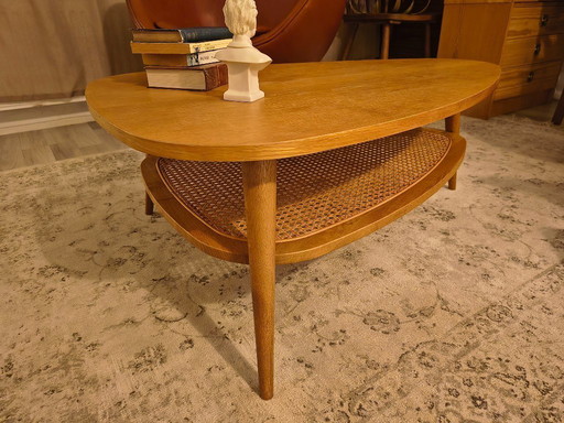 Oak Designer Coffee Table – 1960s