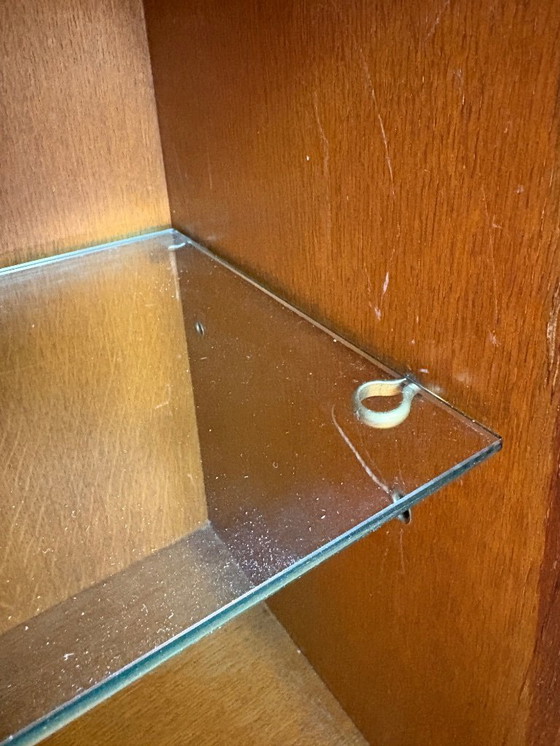 Image 1 of Mid-Century Retro Vintage Oak Display Cabinet by G Plan – Brandon Range   Compact Design • Sliding Doors • Iconic British Mid-Ce