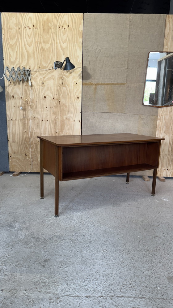 Image 1 of Vintage Freestanding Executive Desk