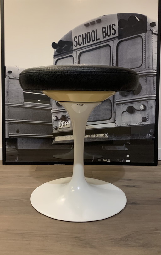 Sgabello Tulip di Eero Saarinen per Knoll.
